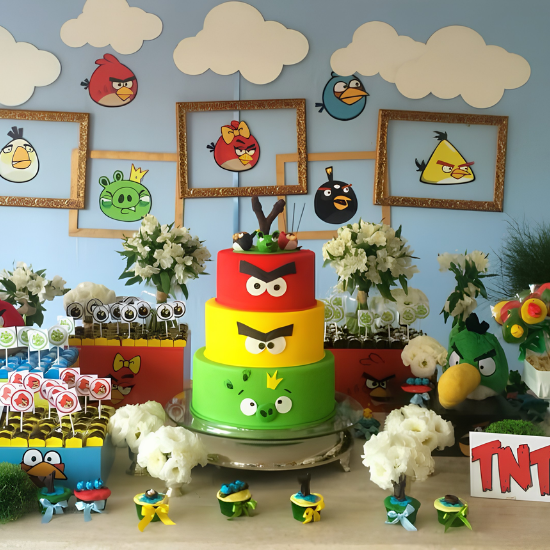 Angry Birds 1 Angry Birds theme decoration