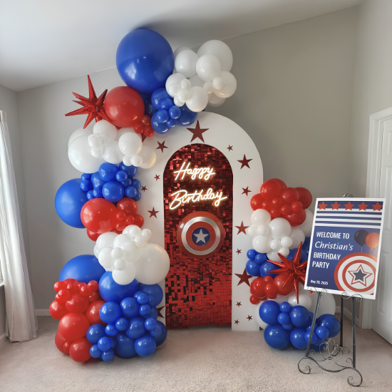 Captain America 1 Captain America theme decoration