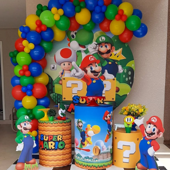 Mario 1 Mario theme decoration
