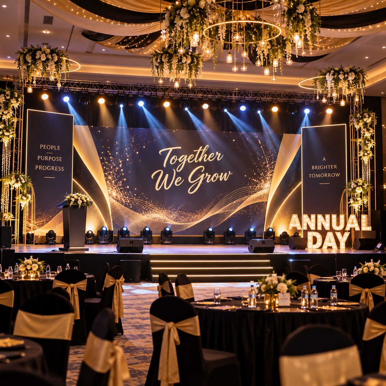 Annual Day Events 1 company annual day decoration service