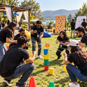 Home 70 corporate team building event